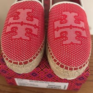Tory Burch Red Espadrille size 11
